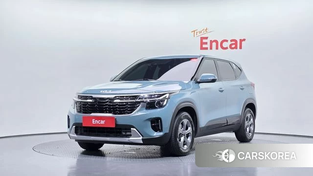 Kia The New Seltos 2023 Синий нефрит из Кореи