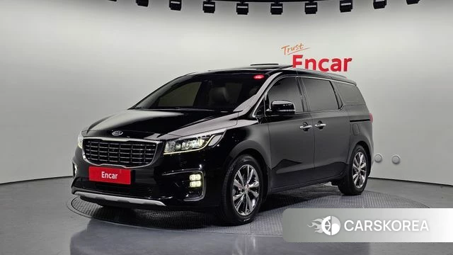 Kia The New Carnival 2018 Черный из Кореи