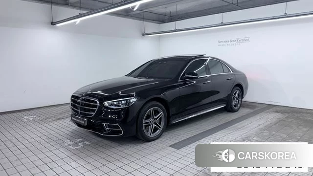 Mercedes-Benz S-Class W223 2023 Черный из Кореи