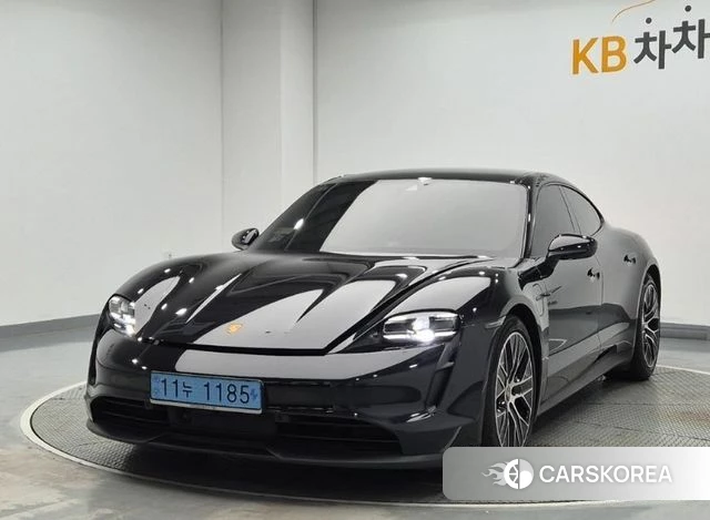 Porsche Taycan 2022 Черный из Кореи