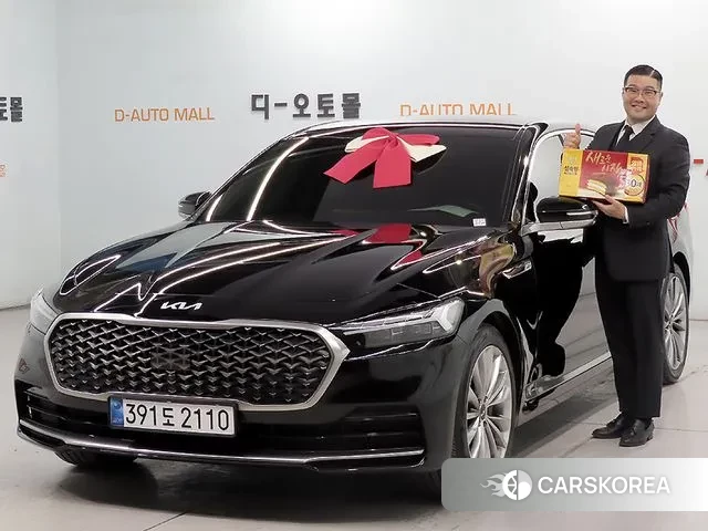 Kia The New K9 2nd generation 2021 Черный из Кореи