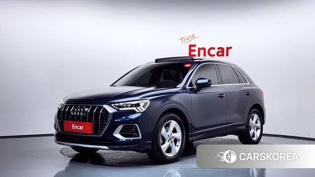 Audi Q3 (F3) 2020 Синий из Кореи