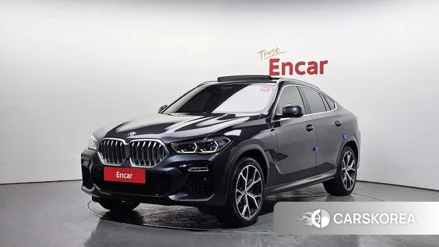 BMW X6 (G06) 2020 Синий из Кореи