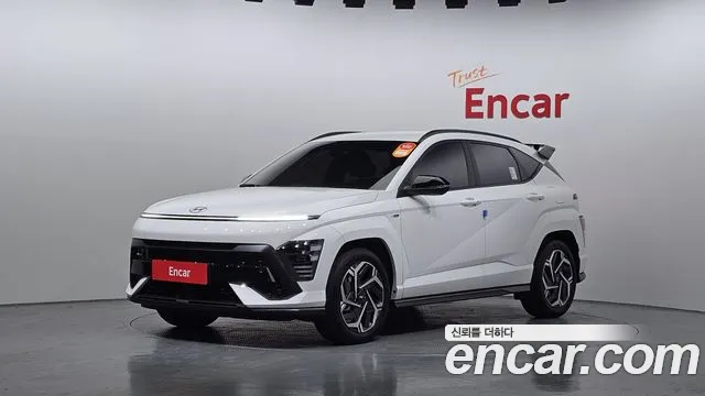 Hyundai Kona Hybrid (SX2) 2023 Белый из Кореи