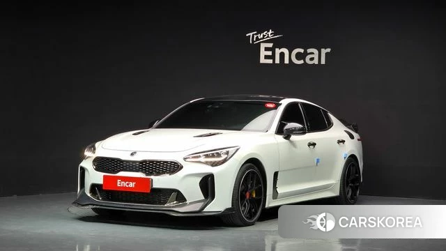 Kia Stinger 2018 Белый из Кореи