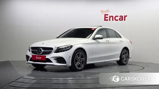 Mercedes-Benz C-Class W205 2020 Белый из Кореи