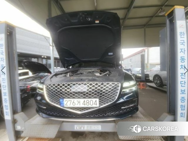 Genesis G80 (RG3) 2021 Синий из Кореи