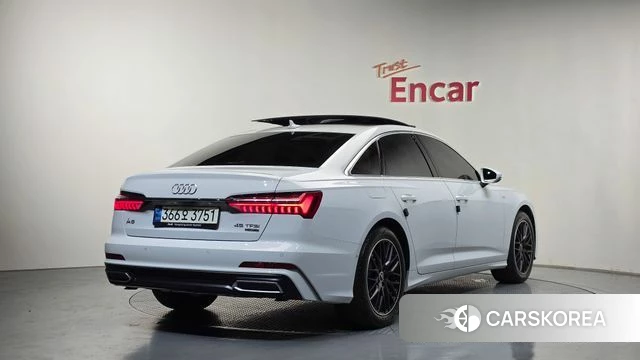 Audi A6 (C8) 2021 Белый из Кореи