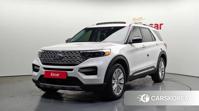 Ford Explorer 6th Generation 2023 Белый из Кореи