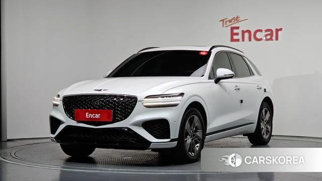 Genesis GV70 2021 Белый из Кореи