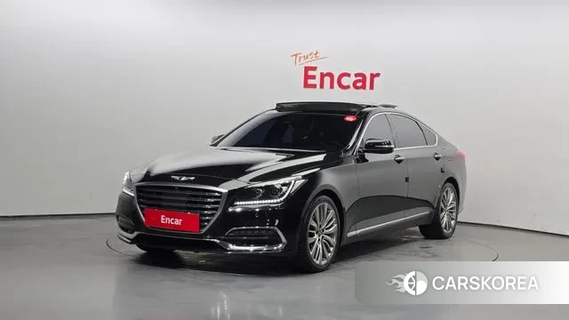 Genesis G80 2018 Черный из Кореи