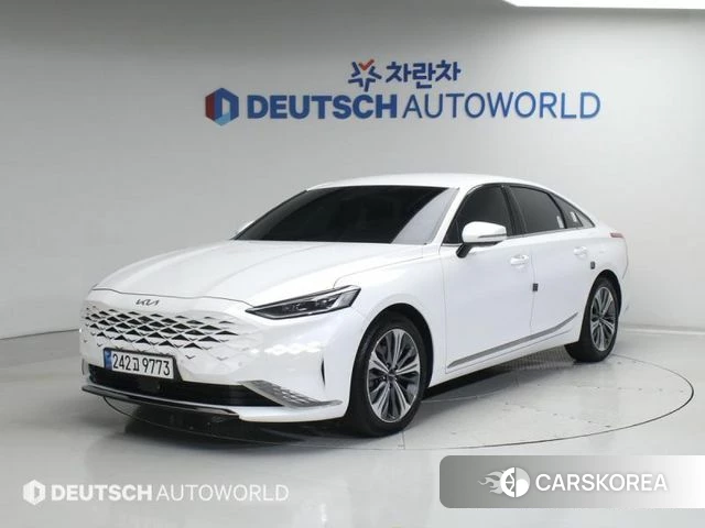 Kia K8 Hybrid 2024 Белый из Кореи