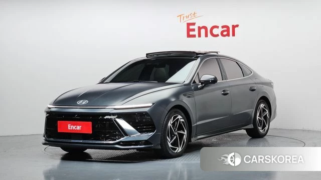 Hyundai Sonata D Edge Hybrid (DN8) 2023 Серый из Кореи