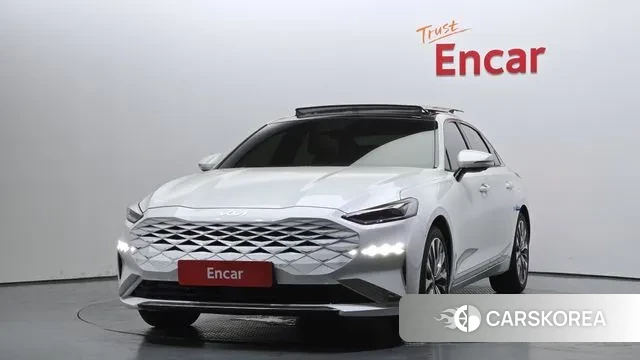 Kia K8 2021 Белый из Кореи