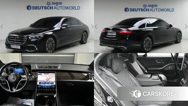 Mercedes-Benz S-Class W223 2021 Черный из Кореи