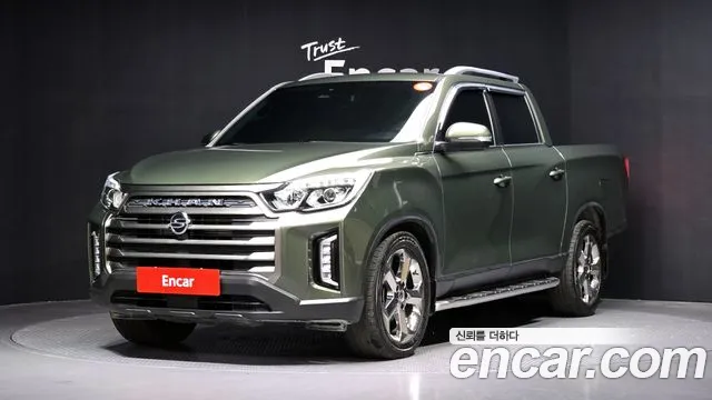 Ssangyong The New Rexton Sports Cannes 2022 Зеленый из Кореи