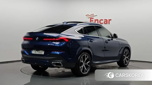BMW X6 (G06) 2023 Синий из Кореи