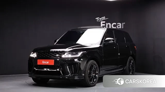 Land Rover Range Rover Sport 2nd Generation 2019 Черный из Кореи