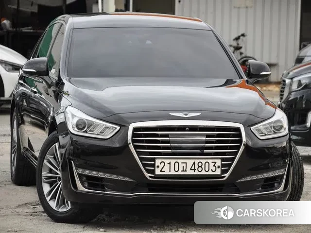 Genesis EQ900 2018 Черный из Кореи