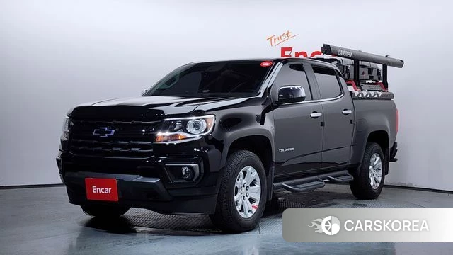Chevrolet (GM Daewoo) Real New Colorado 2021 Черный из Кореи