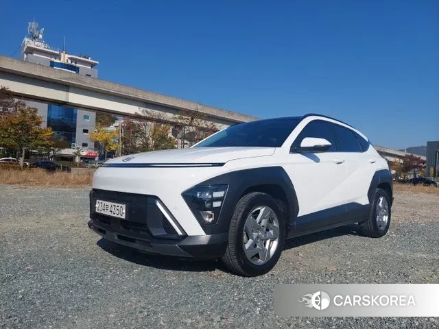 Hyundai Kona (SX2) 2023 Белый из Кореи