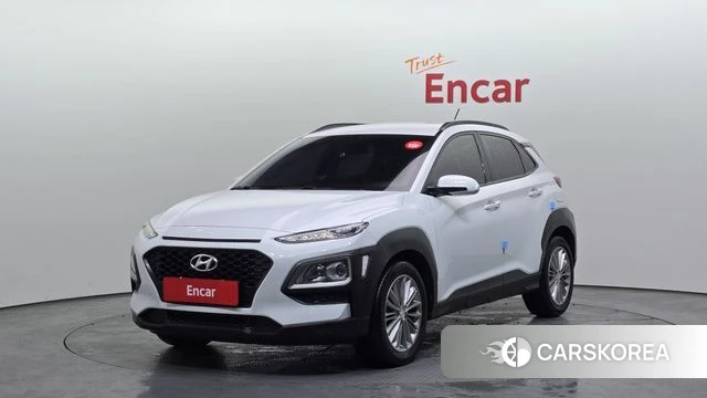 Hyundai Kona 2018 Белый из Кореи
