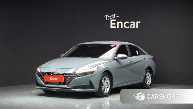 Hyundai Avante (CN7) 2021 Серый из Кореи