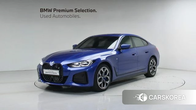 BMW i4 2023 Синий из Кореи