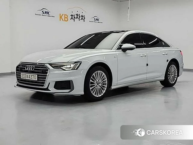 Audi A6 (C8) 2021 Белый из Кореи