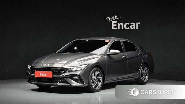 Hyundai The New Avante (CN7) 2024 Цвет тростника из Кореи
