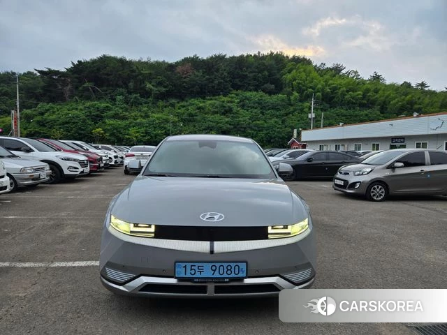Hyundai Ionic 5 2022 Серебристо-серый из Кореи