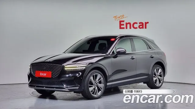 Genesis GV70 2021 Черный из Кореи