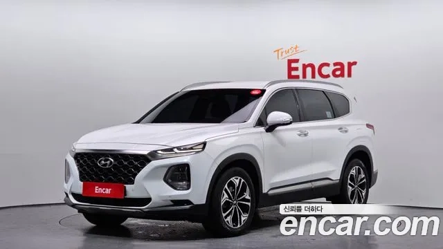 Hyundai Santa Fe TM 2018 Белый из Кореи
