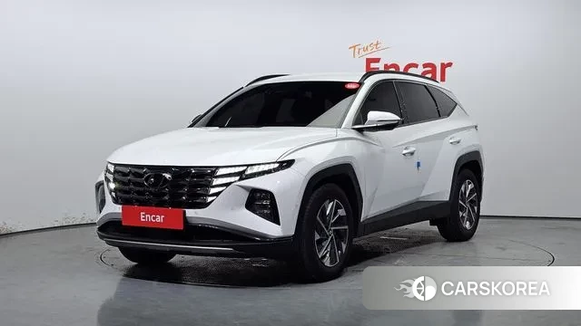 Hyundai Tucson Hybrid (NX4) 2020 Белый из Кореи