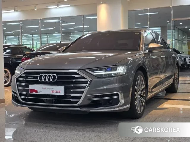 Audi A8 (D5) 2021 Серый из Кореи