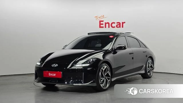 Hyundai Ionic 6 2022 Черный из Кореи