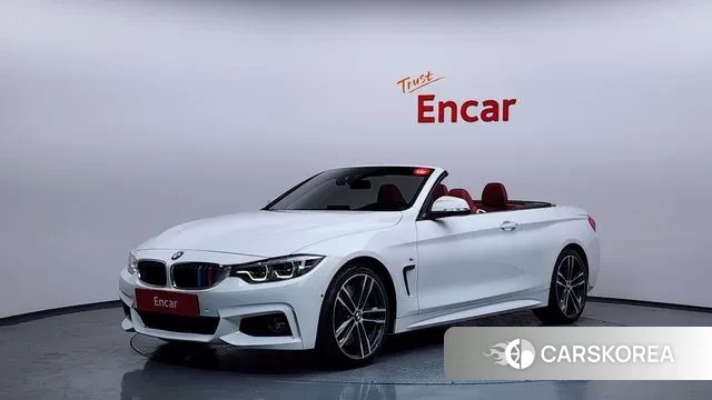 BMW 4 Series (F32) 2018 Белый из Кореи