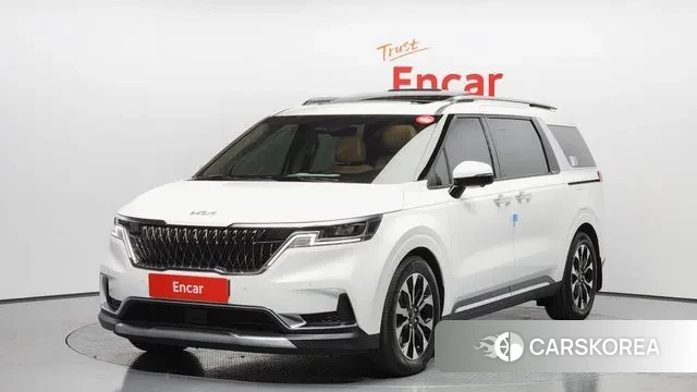Kia Carnival 4th generation 2021 Белый из Кореи