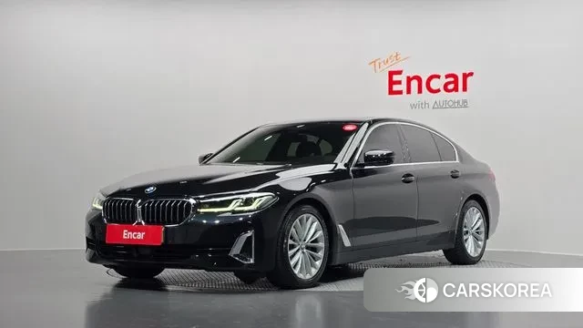 BMW 5 Series (G30) 2021 Черный из Кореи