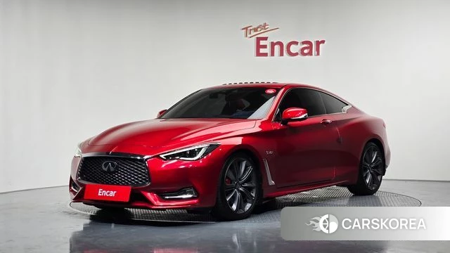 Infiniti Q60 (CV37) 2018 Красный из Кореи
