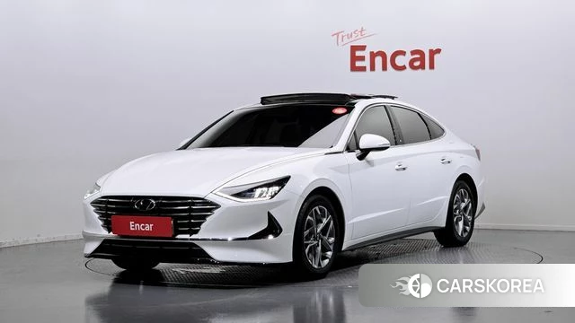 Hyundai Sonata (DN8) 2019 Белый из Кореи