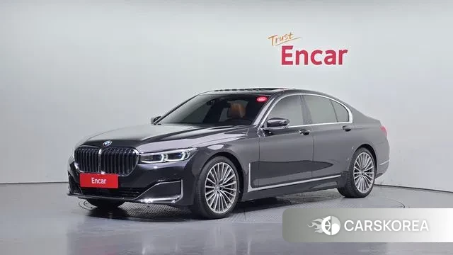 BMW 7 Series (G11) 2022 Черный из Кореи