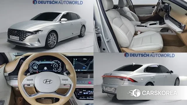 Hyundai The New Grandeur IG 2020 Серебристо-серый из Кореи