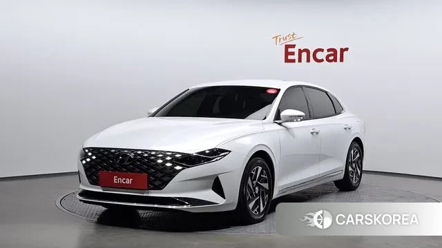 Hyundai The New Grandeur IG Hybrid 2020 Белый из Кореи