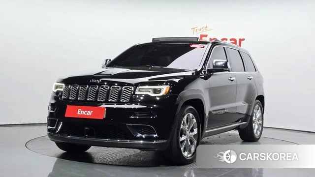 Jeep Grand Cherokee 2021 Черный из Кореи