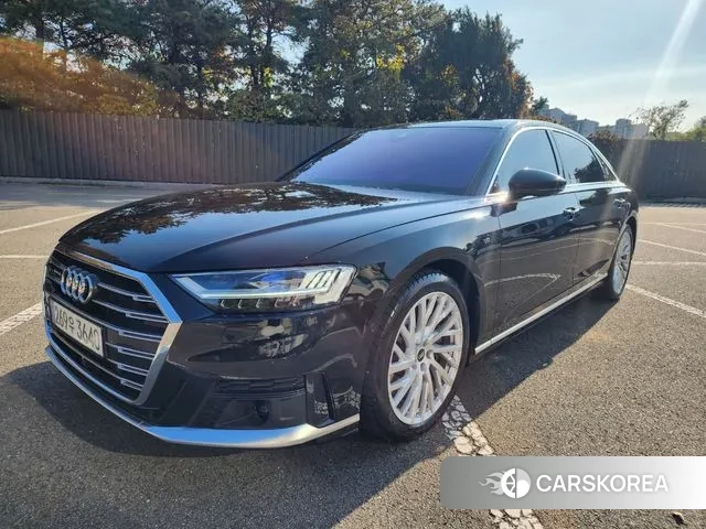 Audi A8 (D5) 2021 Черный из Кореи