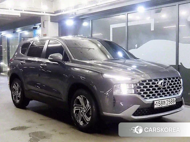 Hyundai The New Santa Fe 2020 Серебристо-серый из Кореи