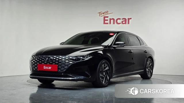 Hyundai The New Grandeur IG Hybrid 2022 Черный из Кореи