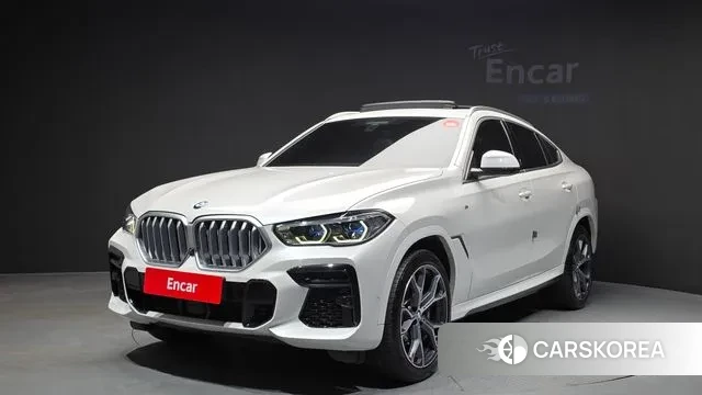 BMW X6 (G06) 2022 Белый из Кореи