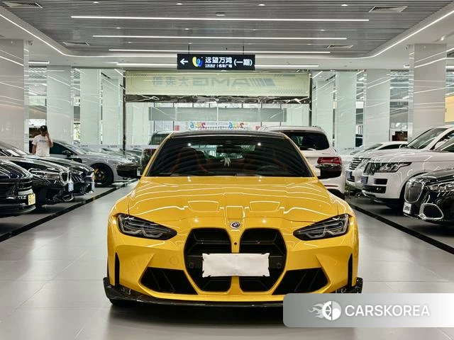 BMW M4 2024 Желтый из Китая